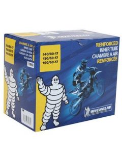 Chambre à air Michelin Renforcée 17MHR · 5.00-17 · 140/80-17 · 150/60-17 · 160/60-17 - Valve droite TR4