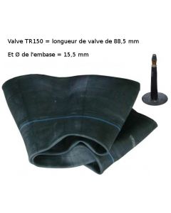 Chambre à air - 7.50-10 - Valve droite TR150