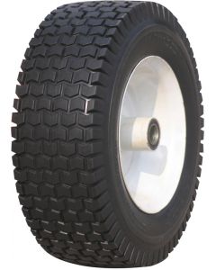 Roue complète INCREVABLE GAZON - 13x5.00-6 / Jante ACIER sans déport (ET0) avec Moyeu à Roulement à Billes de Ø25x80