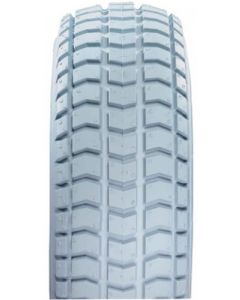 Pneu orthopédique renforcé Impac IS314 (ou Cheng Shin C-203) gris (non marquant) - 9x3.50-4 TT 4PR