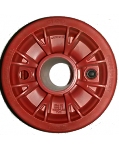 Jante Starco en polypropylène rouge - 1 pièce - GO 2.25Ax4 H2 TL - Moyeu tube lisse Ø35x71