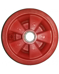 Jante Starco en Polypropylène Rouge 1 pièce - GO - 2.50Ax6 TL - Moyeu tube lisse Ø35x71