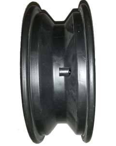 Jante plastique GRISE - 2.50x8 - Moyeu roulements à rouleaux 25x75 - ET0