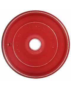 Jante Starco en Acier Rouge 1 pièce - GO - 2.50Ax8 TL - Moyeu tube lisse Ø35x71