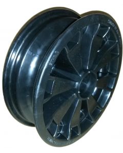 Jante Starco en Polypropylène Noire - 2.50Ax8 TL - Moyeu de 75mm pour roulement à billes de Ø47x14 - Livrée sans roulement