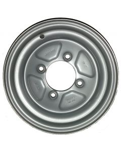 Jante nue routière - 2.50x8 TL - 4 trous ET0 - Ø85x115xØ12.5