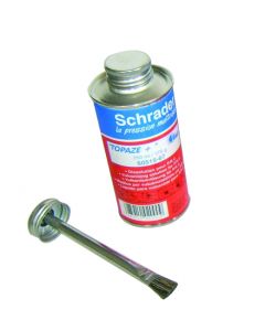 Pot de dissolution TOPAZ de 250 ml avec pinceau intégré au bouchon