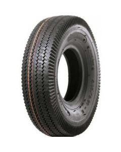 Roue complète manutention - Pneu Deli S-389 - 4.10/3.50-4  4PR / Jante acier en 2 parties - moyeu roulements à billes de Ø20x75 mm (6204 2RS) / Valve coudée TR87