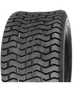 Roue complète - Pneu Deli S-366 - 20x10.00-8 TL 4PR / jante polypropylène roulement à bllles Ø25x110 / ET-47 / Valve coudée