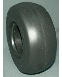 Pneu plein (Bandage) Noir - Greentyre Zusc Flat - 9x3.50-4 - pour jante largeur 59 à 62 mm