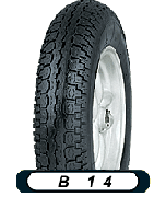 Pneu Mitas (ex Sava) B14 - 4.00-10 TL/TT 74J 6PR