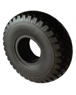 Bandage Noir SEMI DUR en Polyuréthane -  3.00-4 (260x85) - pour jante de 2.10x4