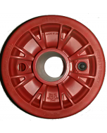 Jante Starco en polypropylène rouge - 1 pièce - GO 2.25Ax4 H2 TL - Moyeu tube lisse Ø35x71