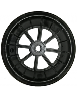 Jante plastique noire - 2.50x8 - Moyeu roulements à rouleaux 20x100 