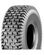 Set (pneu + chambre avec valve droite TR13) Kenda K358 - 16x6.50-8 TT 4PR pour tondeuse