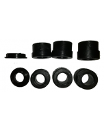 Kit complet en Bagues Nylon Ø20 mm pour Jante Starco à tube lisse Ø35x71 et Ø35x45