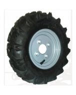 Roue complète AGRAIRE - Pneu Veloce V-8803 - 4.00-8 TL 4PR / Jante Acier 4 trous Ø85x115xØ12.5 / ET0 / Valve droite TR13