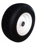 Roue complète INCREVABLE GAZON - 16x6.50-8 / Jante ACIER sans déport (ET0) avec Moyeu à Roulement à Billes de Ø25x80