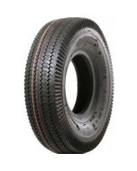 Roue complète manutention - Pneu Deli S-389 - 4.10/3.50-4  4PR / Jante acier en 2 parties - moyeu roulements à billes de Ø20x75 mm (6204 2RS) / Valve coudée TR87