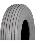 Pneu ligné gris - 7x1 3/4 - ETRTO 47-93 TT 2PR pour poussette et orthopédie