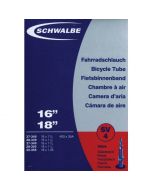 Chambre à air SCHWALBE SV4 - 16x1 3/8 (16x1 1/8 · 18x1 1/8 · 18x1.35) - 400x35A [28/37-340/355] - Valve Presta 40mm