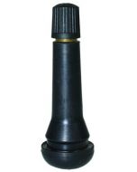 Valve droite caoutchoutée 414L (V2.03.8) de 48 mm - pour trou de jante de 11,5 mm - Pression maxi à froid de 4,5 bars